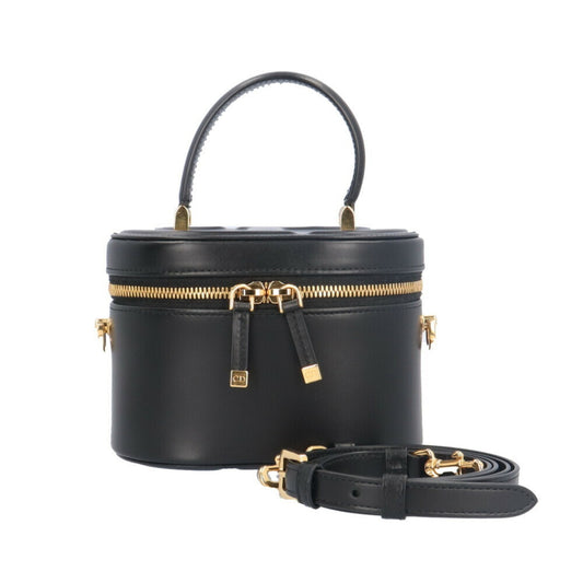 Christian Dior Black Leather Shoulder Bag ()