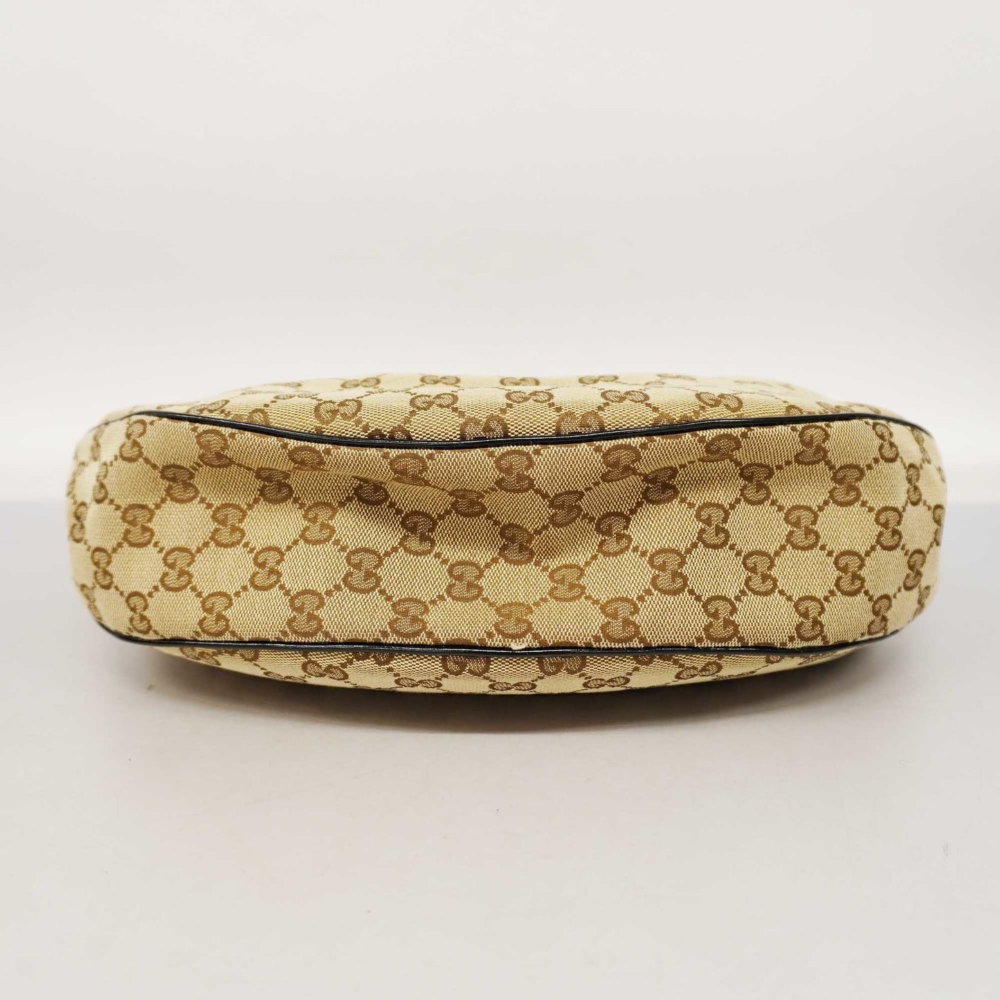 Gucci Leather Canvas Shoulder Bag