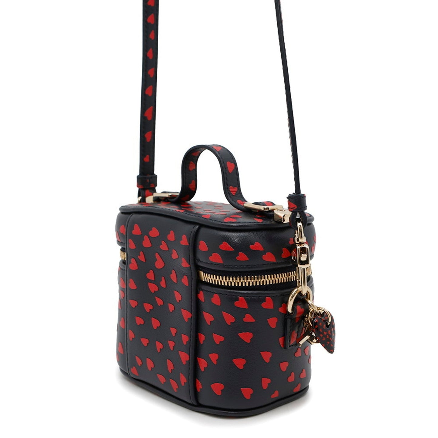 Christian Dior Navy Red Color Leather Shoulder Bag ()