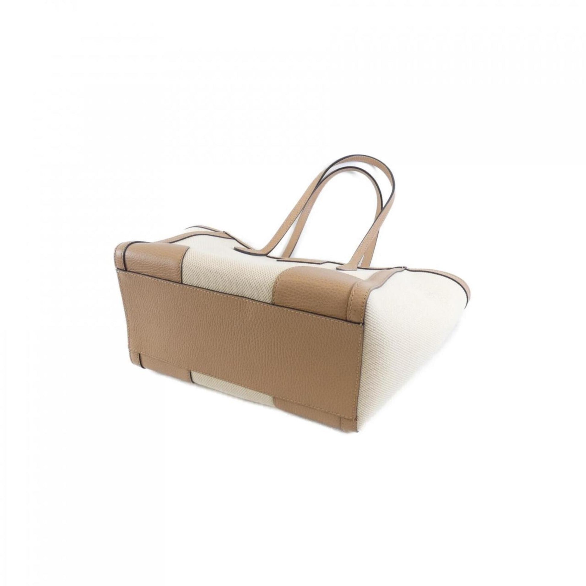 Gucci Leather Canvas Tote