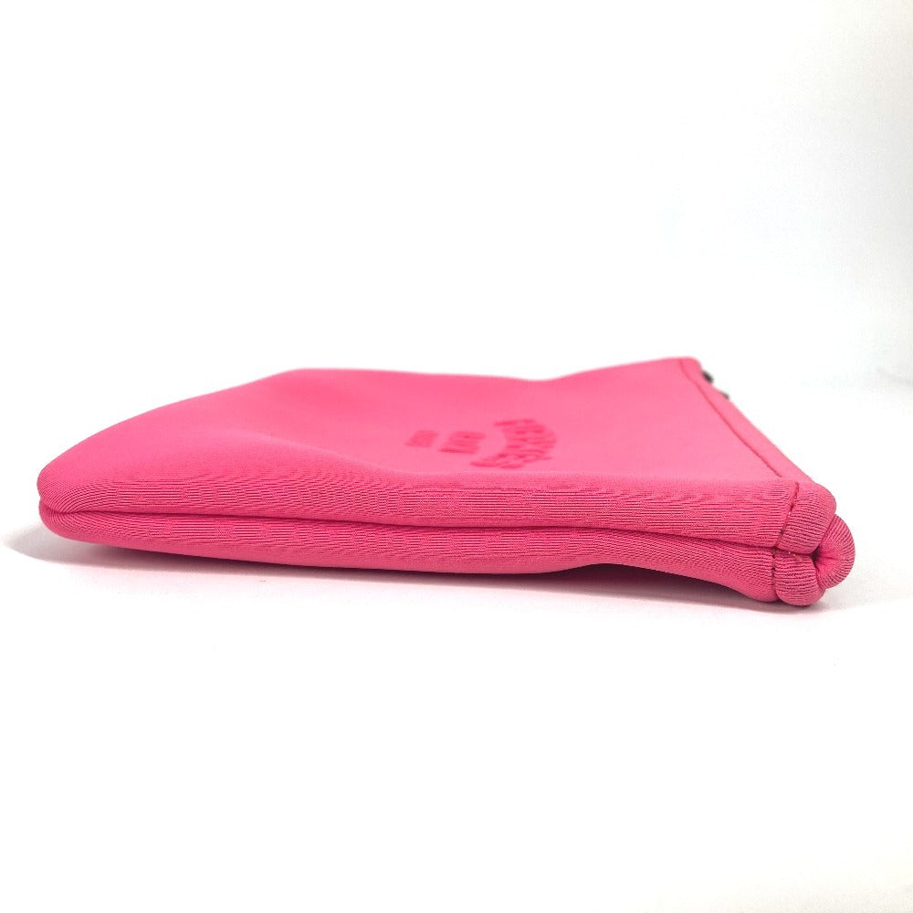 HERMES Pouch polyamide pink Neovan PM Women