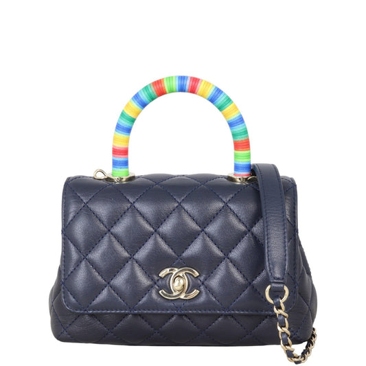 Chanel Coco Top Handle Extra Mini Bag