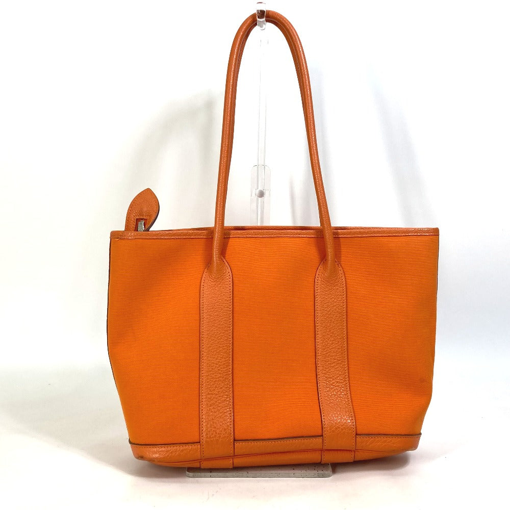 HERMES Tote Bag Towar Officier Orange Shoulder Bag Shoulder Bag Garden Zip PM Women