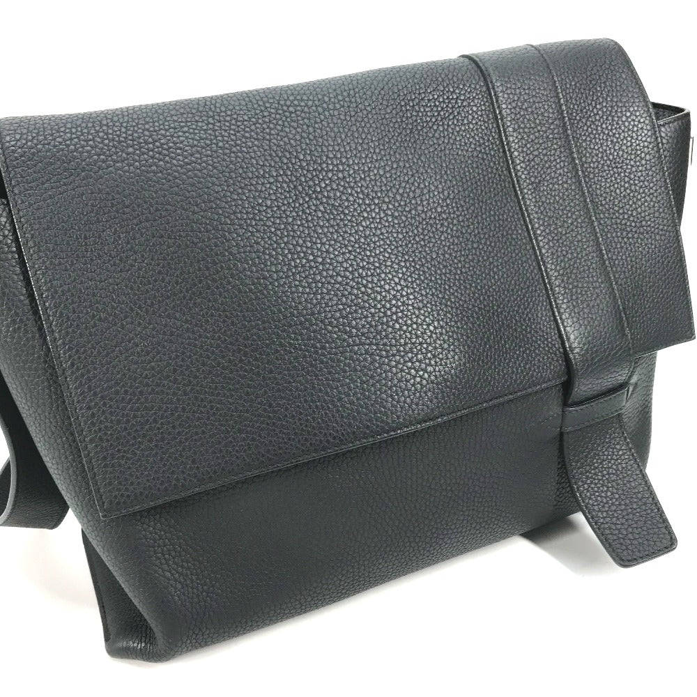 HERMES Shoulder Bag Taurillon Clemence black Crossbody bag Sac Alfred 35