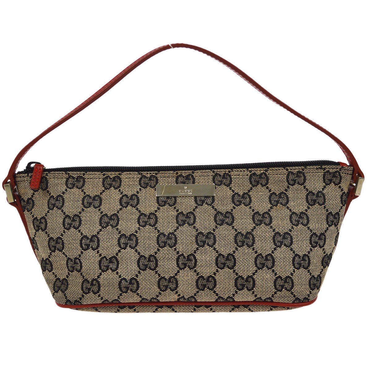 Gucci Leather Canvas Handbag Style 16