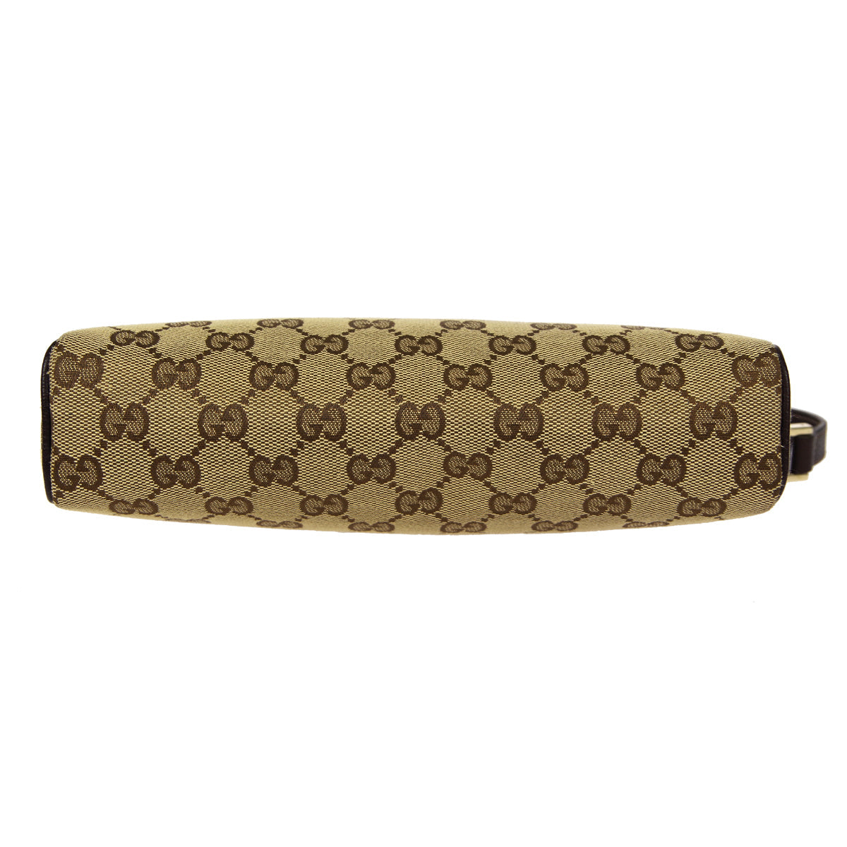Gucci Beige Leather Canvas Handbag Style 1