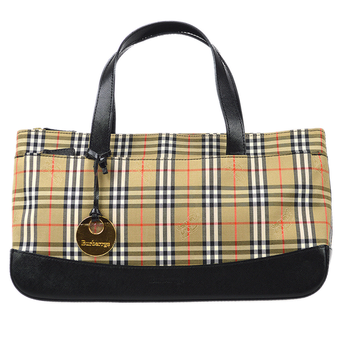 Burberry Ho Check HandBag Beige 78098