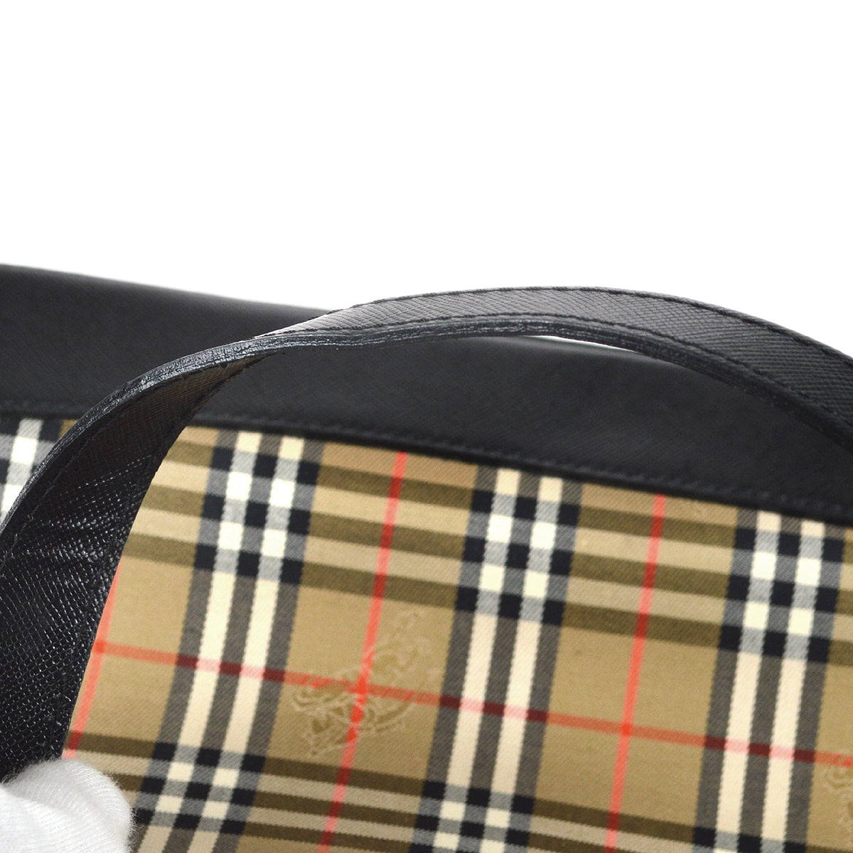 Burberry Ho Check HandBag Beige 78098