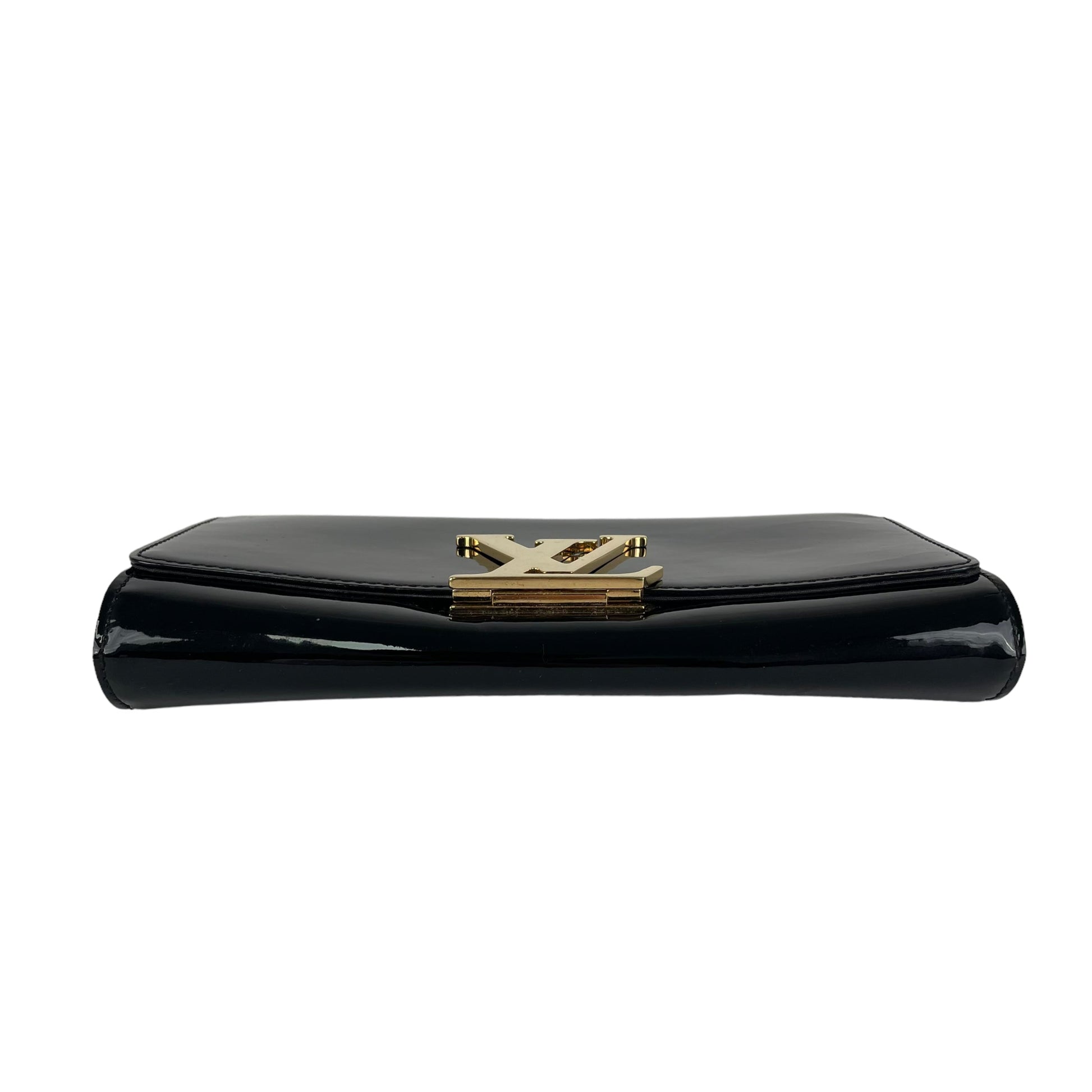 Louis Vuitton Louise Clutch Black