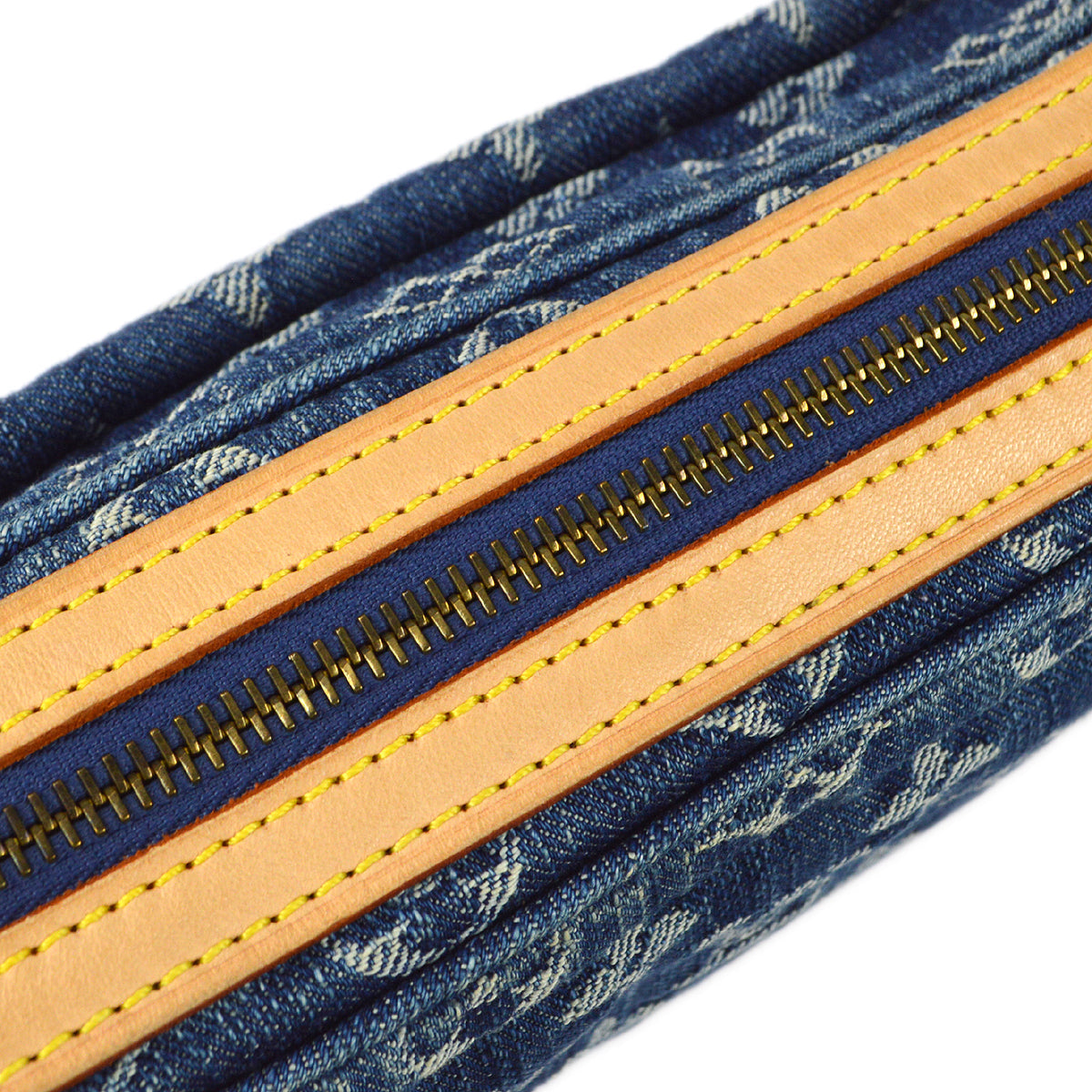 LOUIS VUITTON Bum Bag Waist Pouch Indigo Monogram Denim M95347 68407