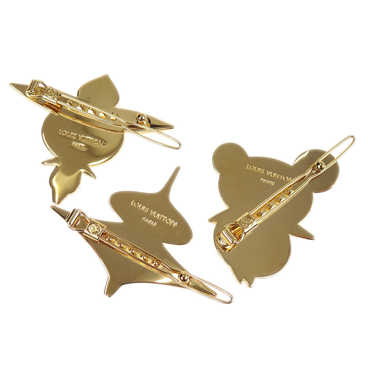Louis Vuitton Hair Barrette Set M92595