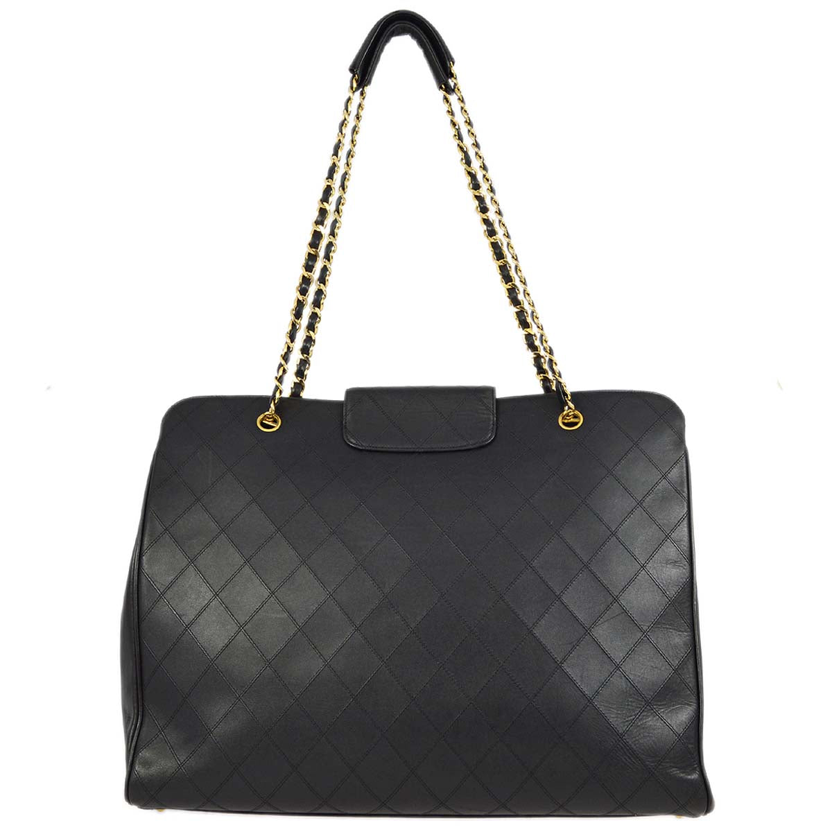 Chanel Black Lambskin Supermodel Bicolore Shoulder Bag