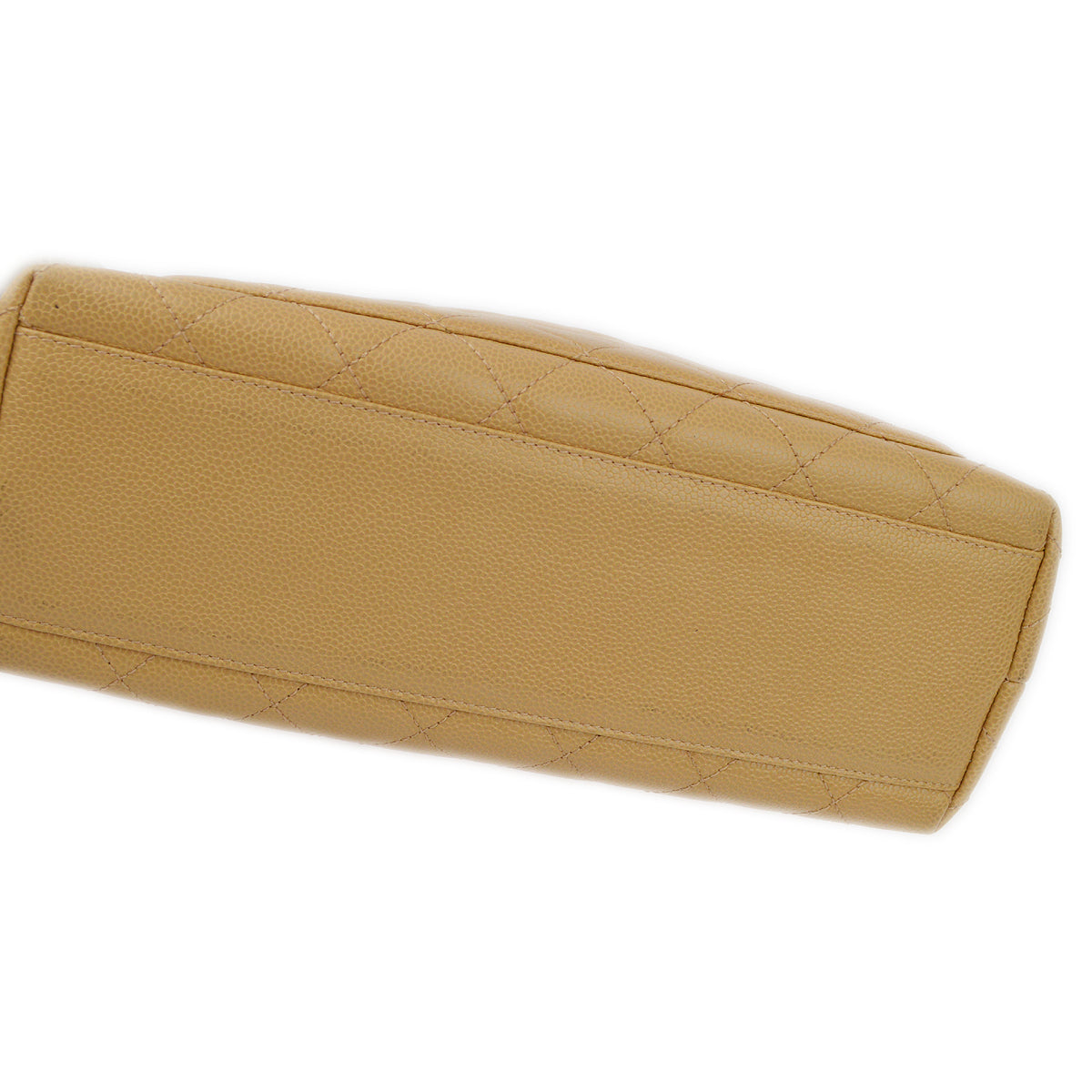 Chanel Beige Caviar Kelly Handbag