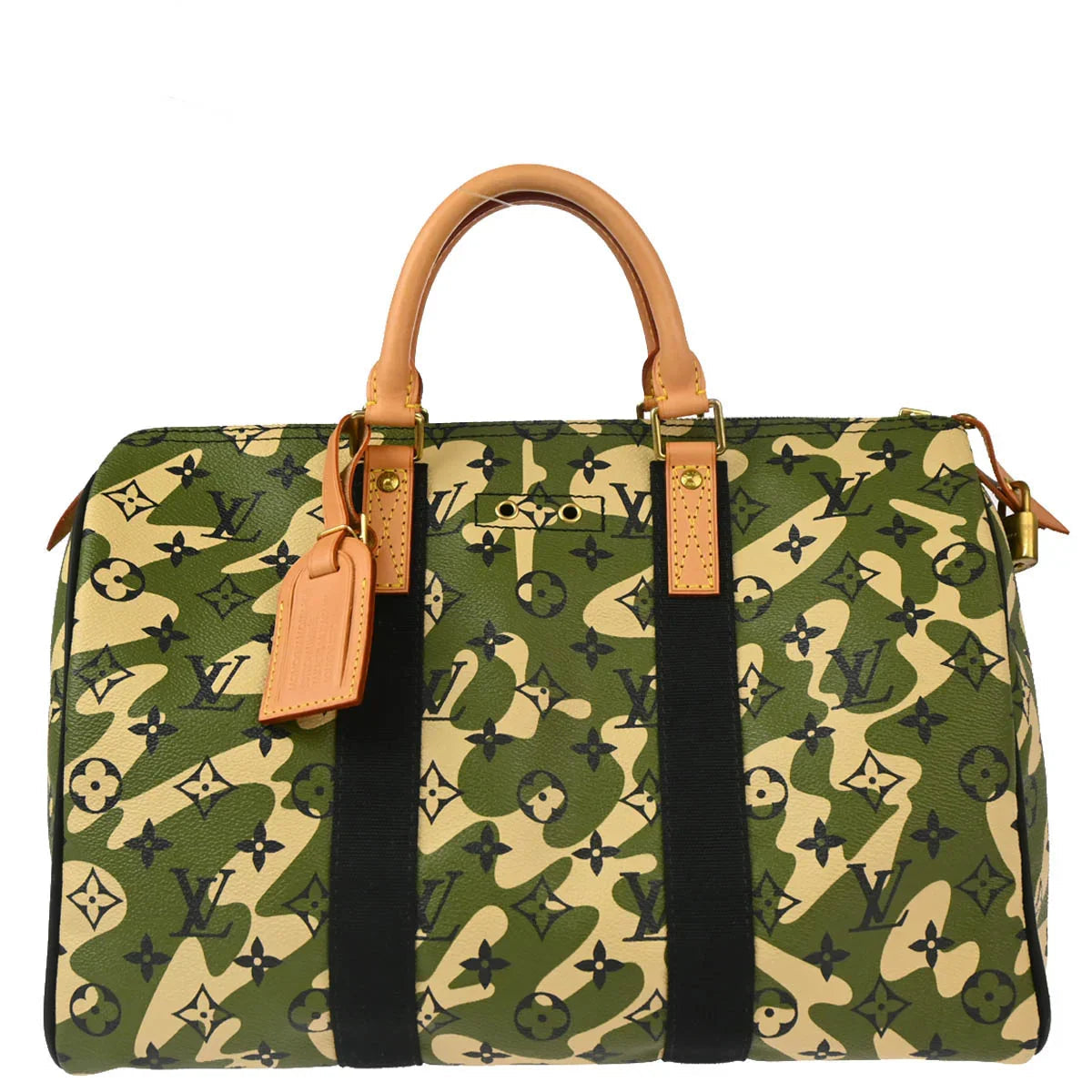 Louis Vuitton 2008 Green Monogramouflage 35 Handbag M95773