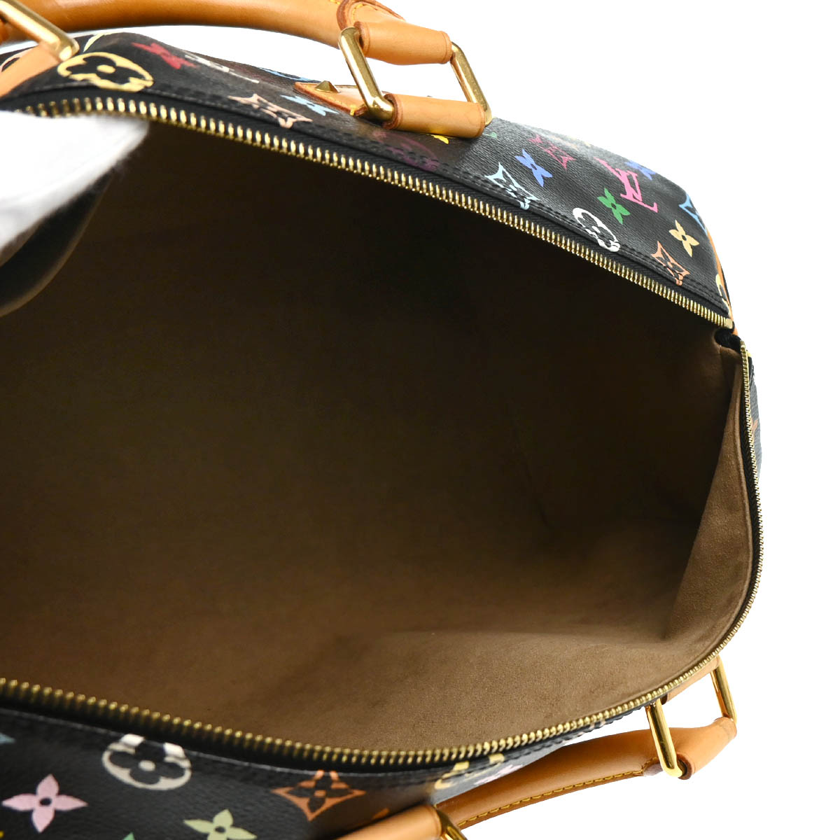 Louis Vuitton 2011 Black Monogram Multicolor 40 Handbag M93217
