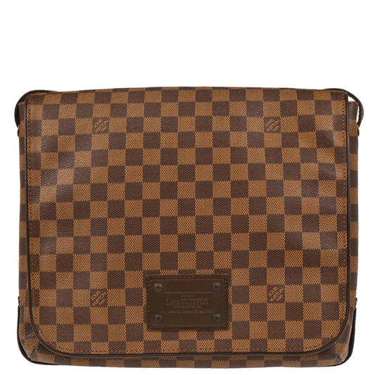 Louis Vuitton 2009 Damier Brooklyn MM Shoulder Bag N51211