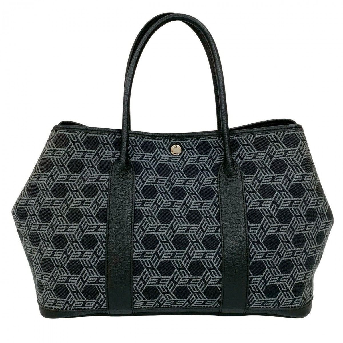 HERMES Tote Bag Towarso ash black Garden party PM