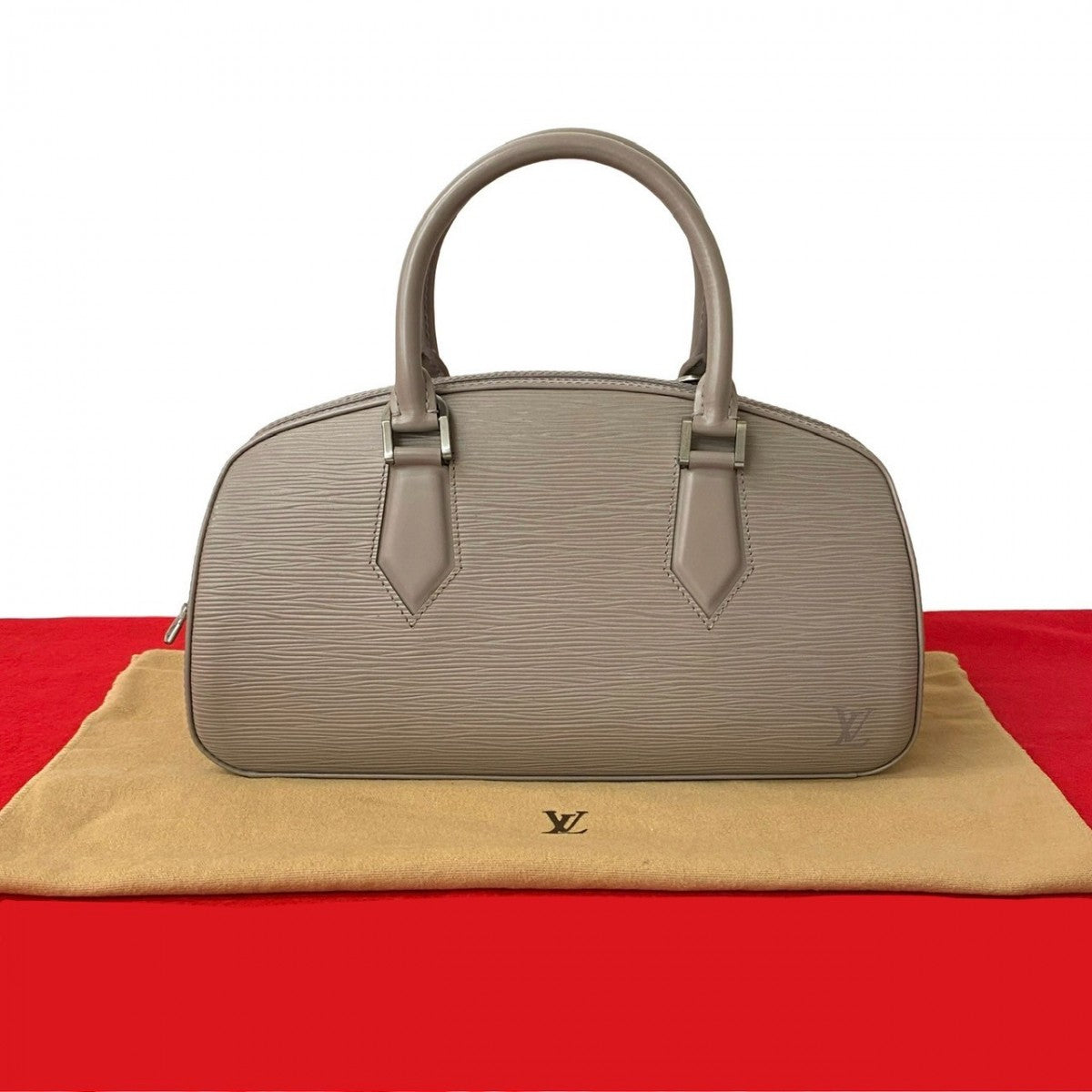 LOUIS VUITTON Handbag Epi Leather purple Epi jasmine