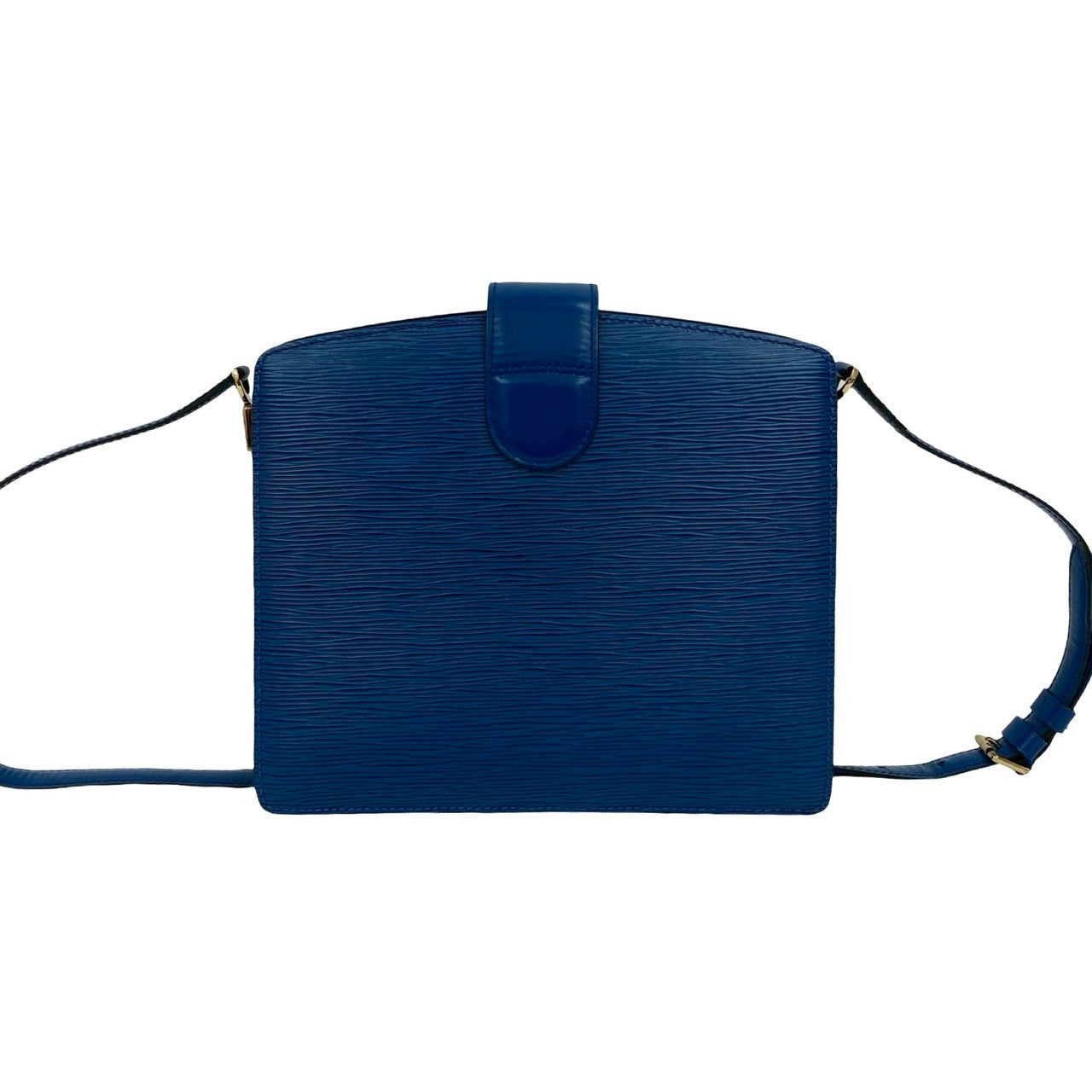 Elegant Women's Shoulder Bag | LOUIS VUITTON Shoulder Bag Epi Leather blue Epi Capuchin