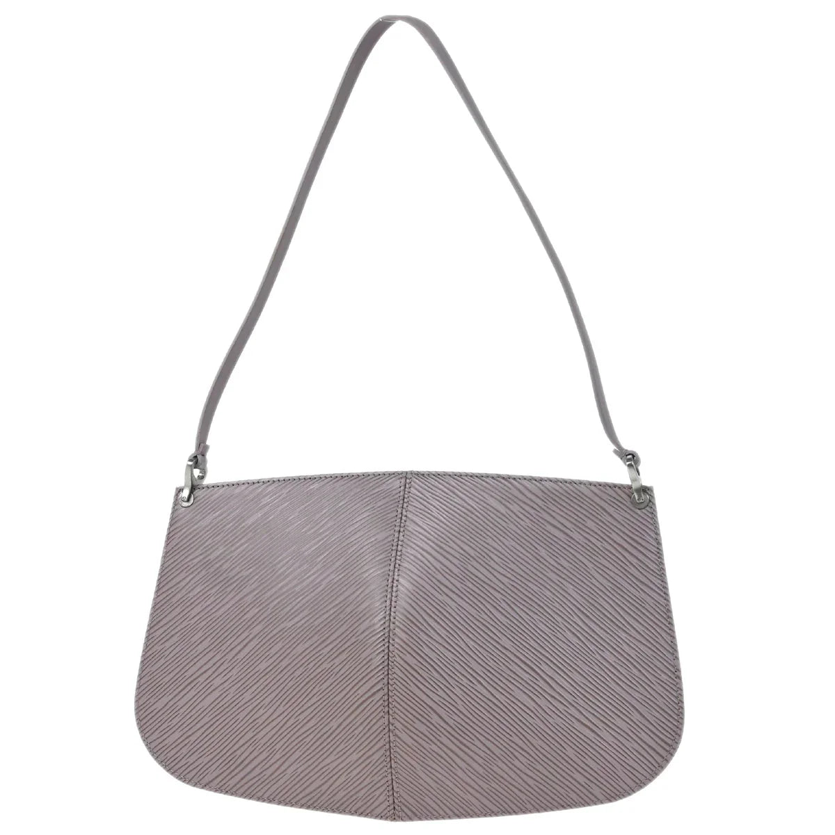 Louis Vuitton 2000 Purple Epi Pochette Demi-lune Handbag M5262B