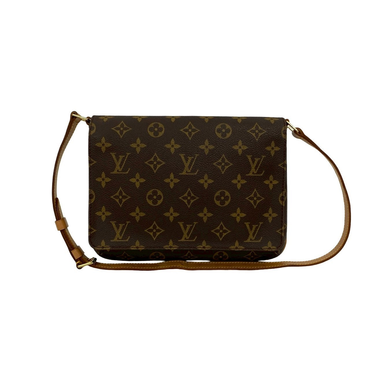 Elegant Women's Shoulder Bag | LOUIS VUITTON Shoulder Bag leather Brown Monogram Mtte tango