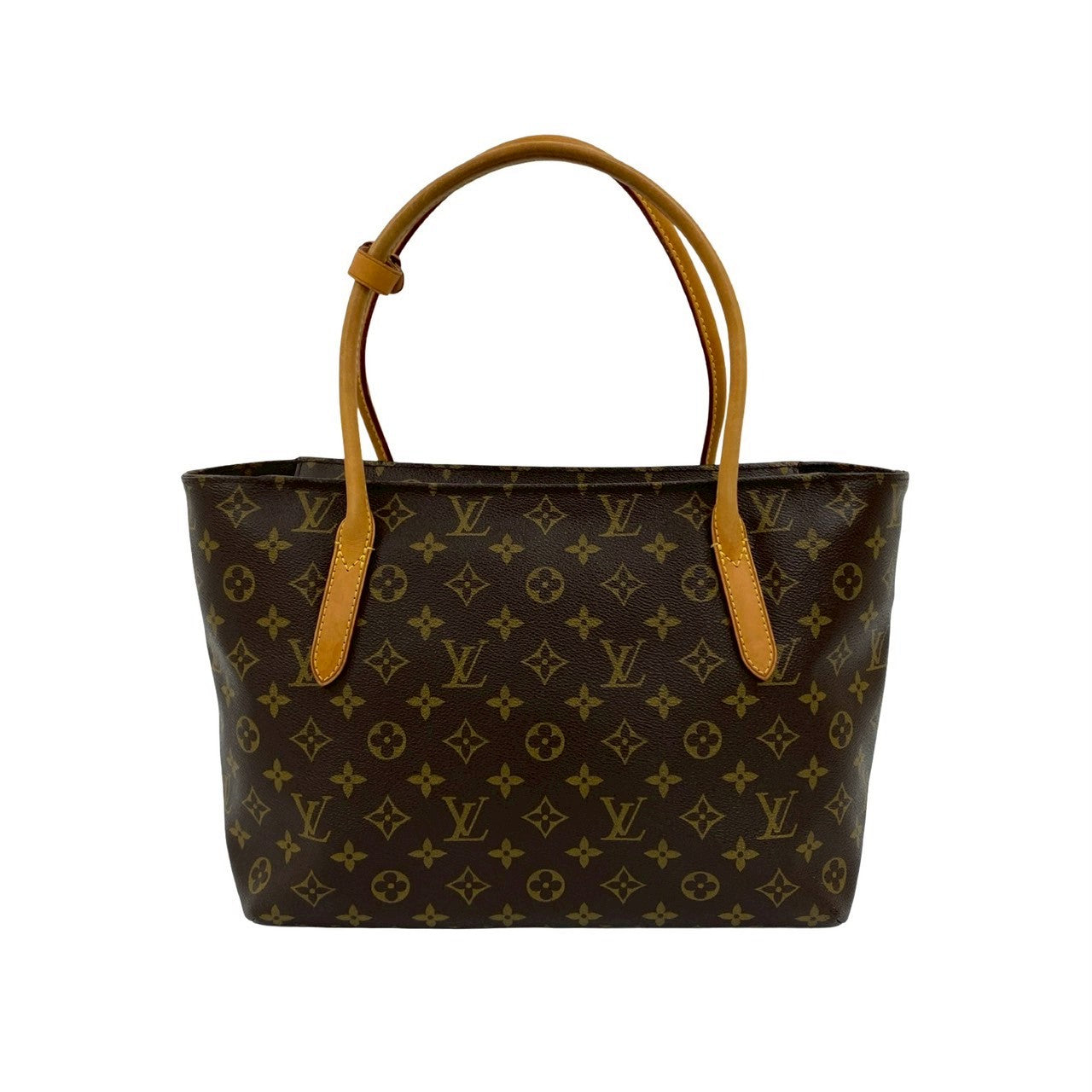 LOUIS VUITTON Handbag leather Brown Monogram Raspail PM