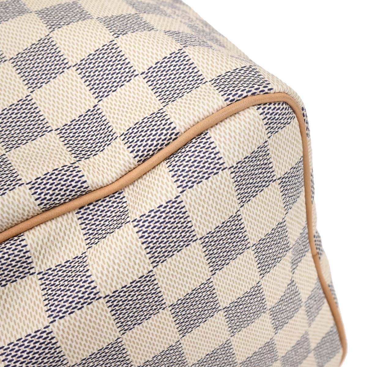 Louis Vuitton 2009 Damier Azur 30 Handbag N41533