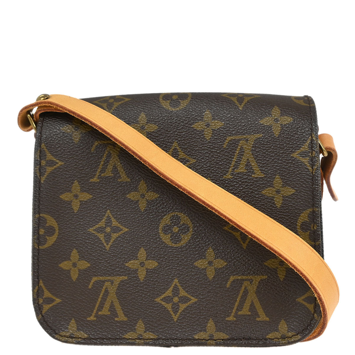 Louis Vuitton Monogram Cartouchiere PM Shoulder Bag M51254