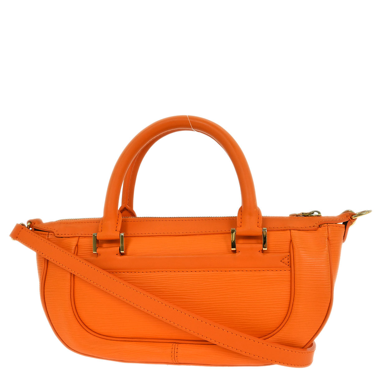 Louis Vuitton Orange Epi Dhanura PM 2way Handbag M5891H