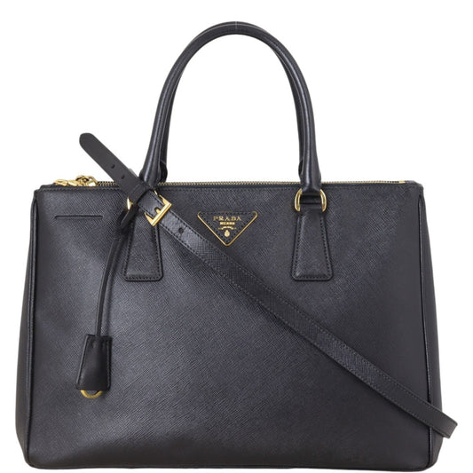 Prada Saffiano Lux Galleria Double Zip Tote Large