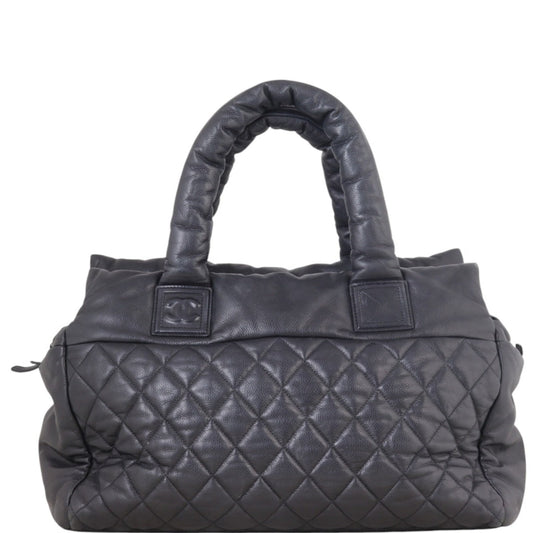 Chanel Coco Cocoon Leather Tote Large