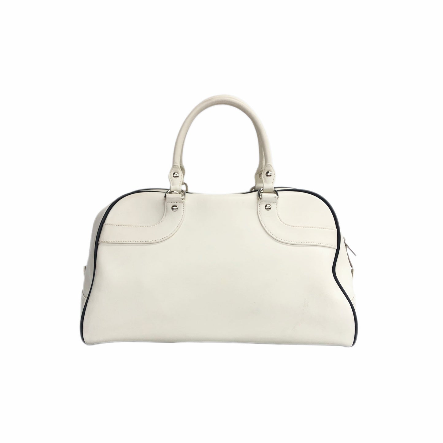 Prada adidas Bowling Bag Calf Leather Handbag