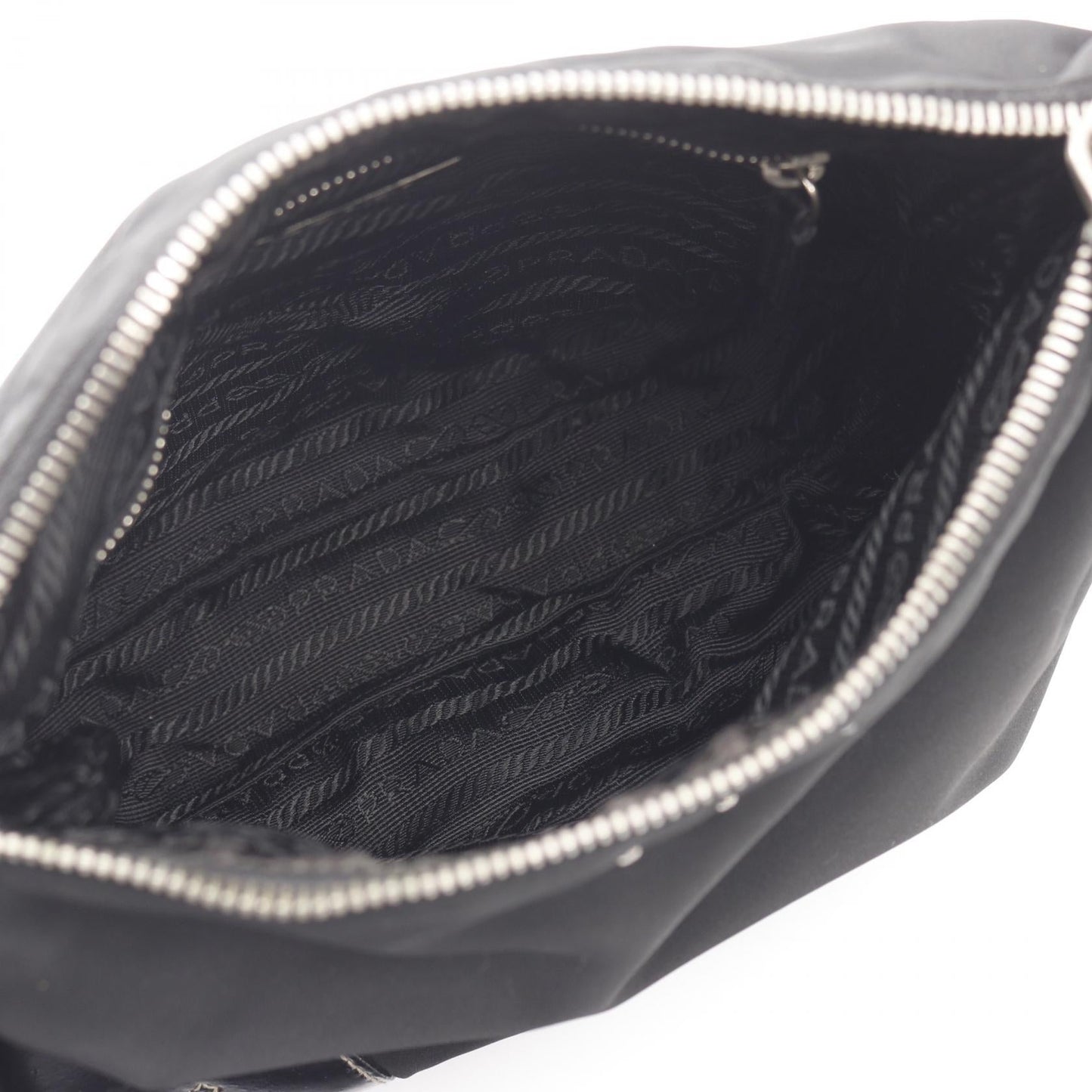 Prada TESSUTO LIGHT Nylon Leather Shoulder Bag