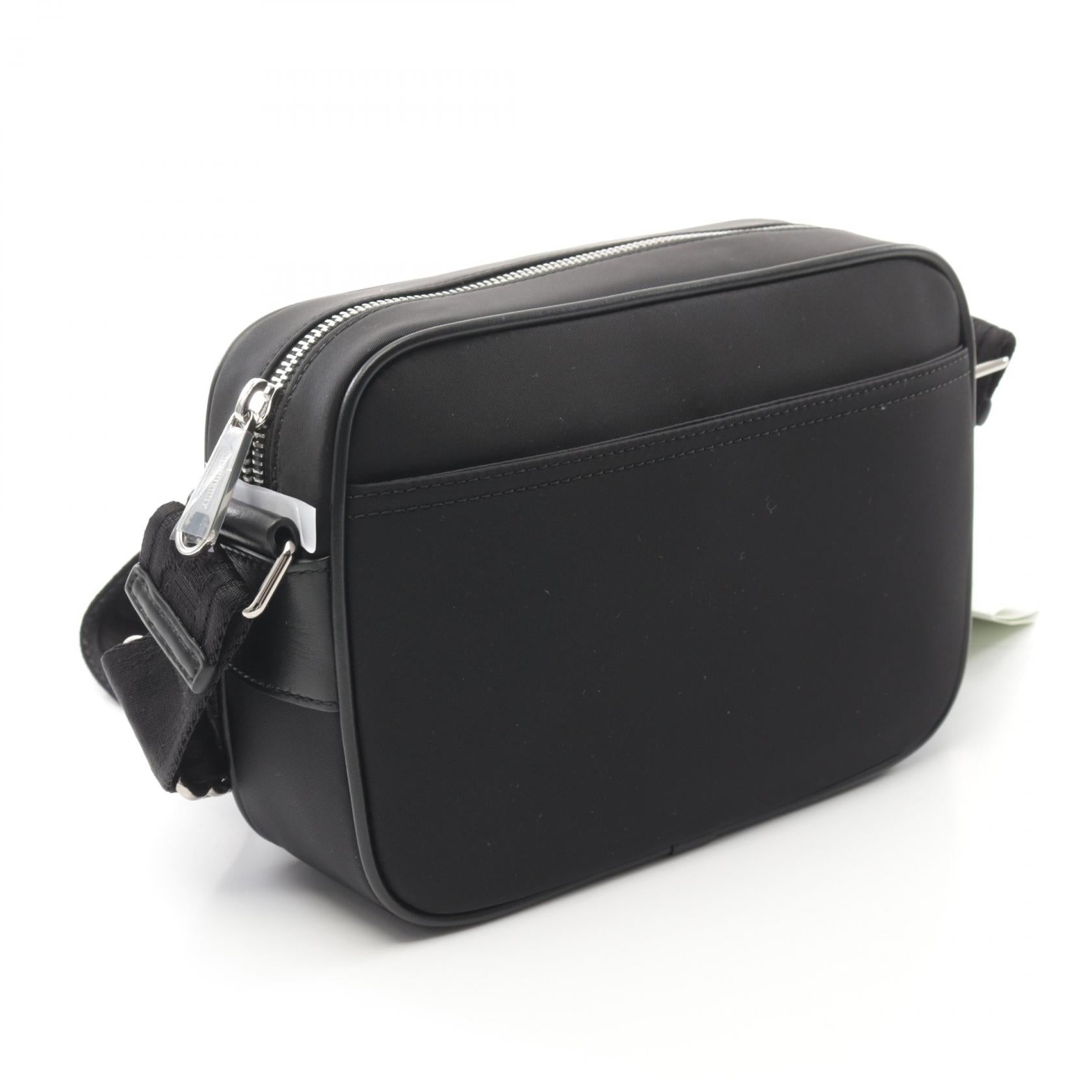 Burberry Nylon Leather Crossbody Bag 2way Bag 8049094