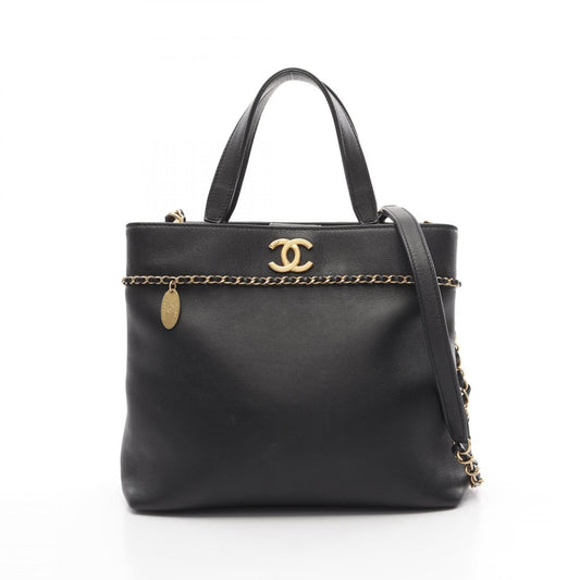 Chanel Coco MatelassÃ© Grained Calfskin Shoulder Bag