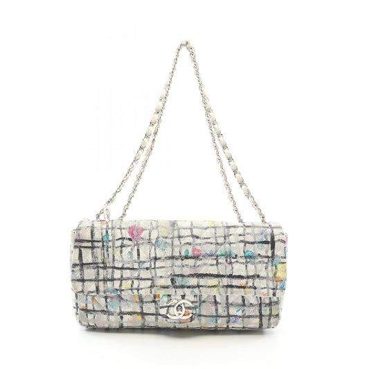 Chanel Coco Paint Graffiti Leather Shoulder Bag