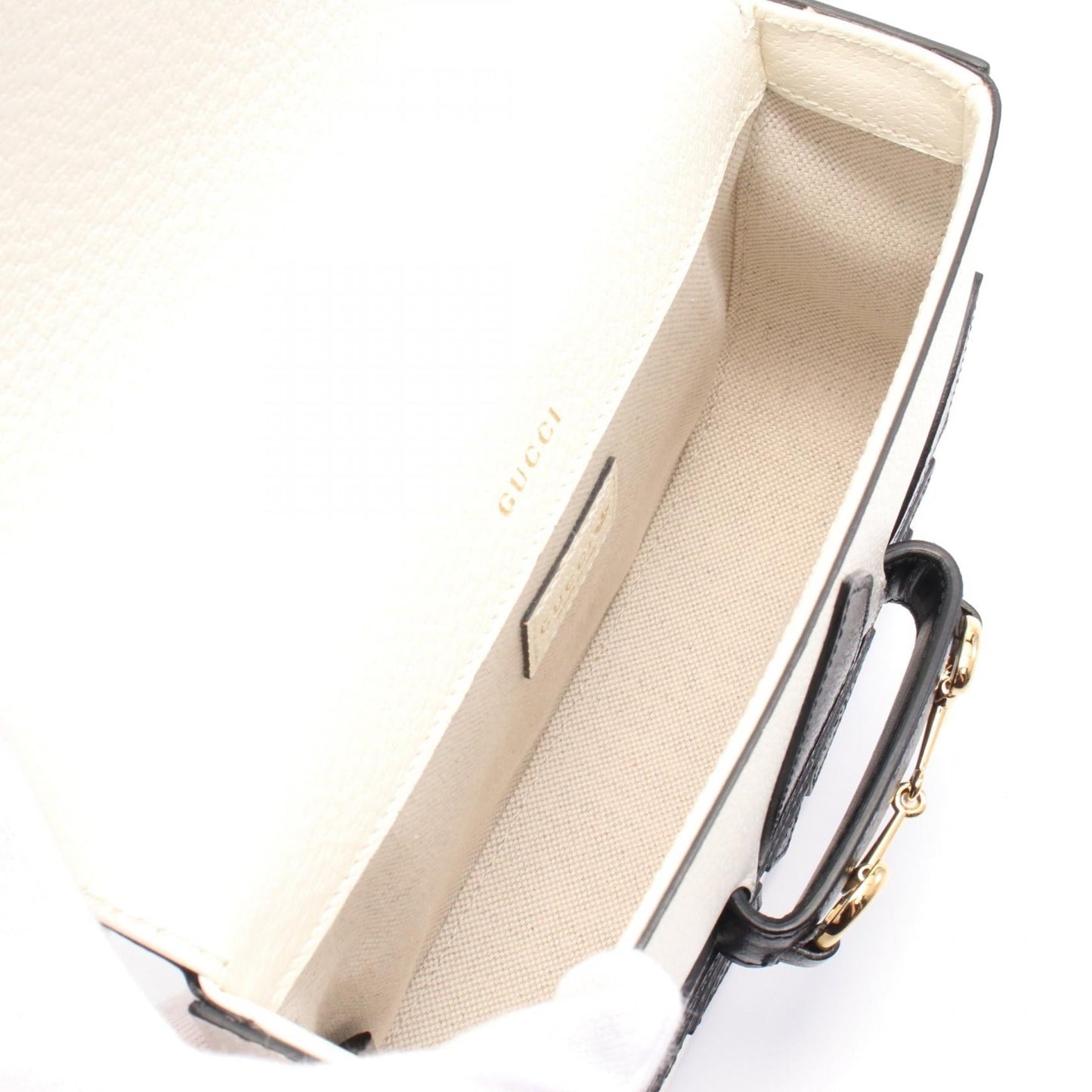 Gucci GUCCI Ã adidas Horsebit 1955 Leather Shoulder Bag