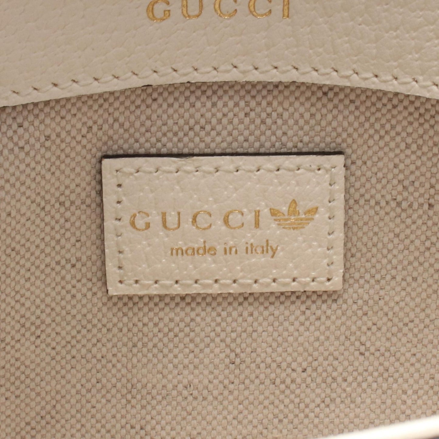 Gucci GUCCI Ã adidas Horsebit 1955 Leather Shoulder Bag
