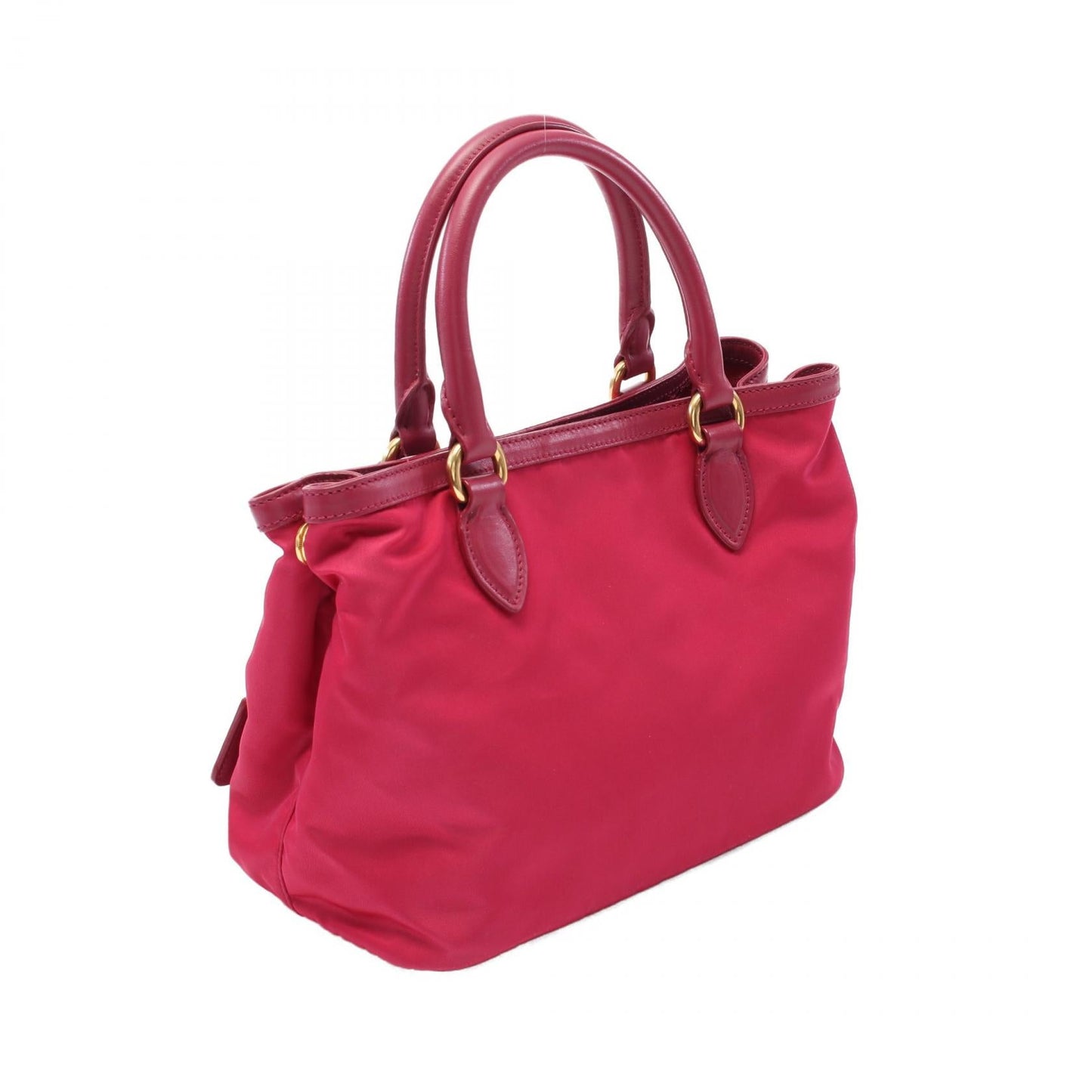 Prada TESSUTO + SOFT CA Nylon Leather Handbag