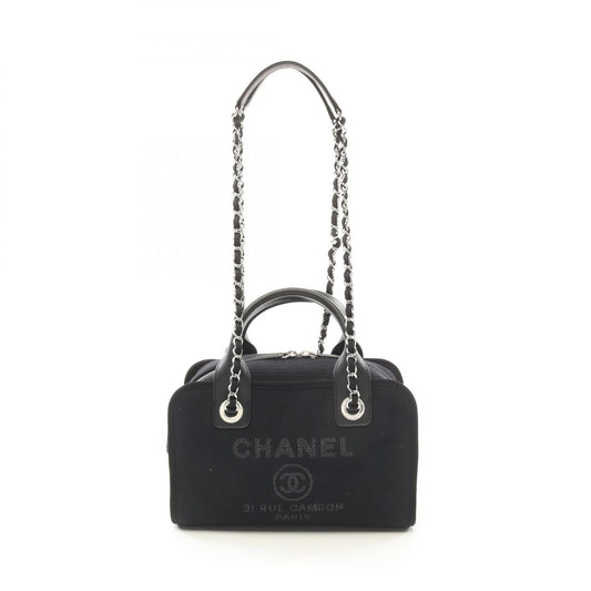 Chanel Deauville Canvas 2way Bag