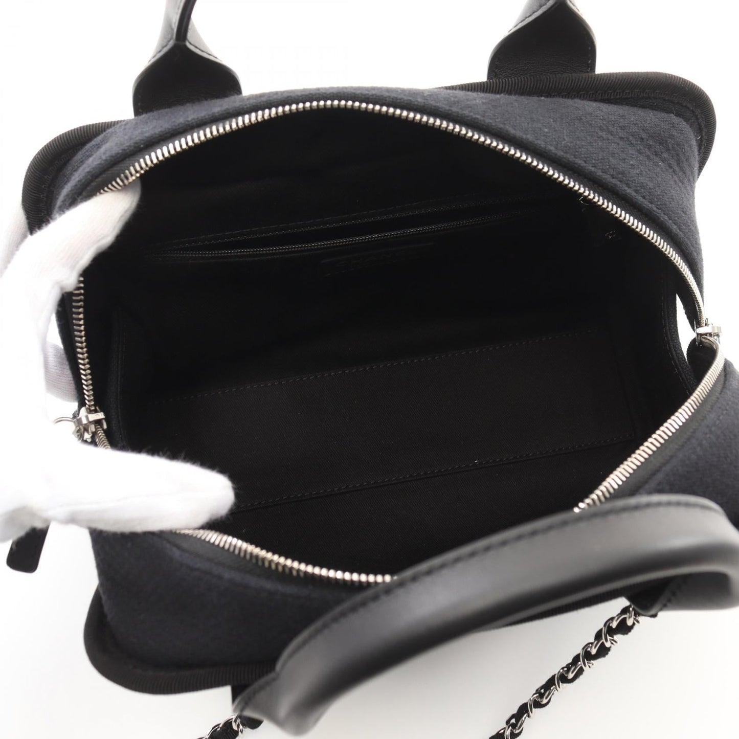 Chanel Deauville Canvas 2way Bag