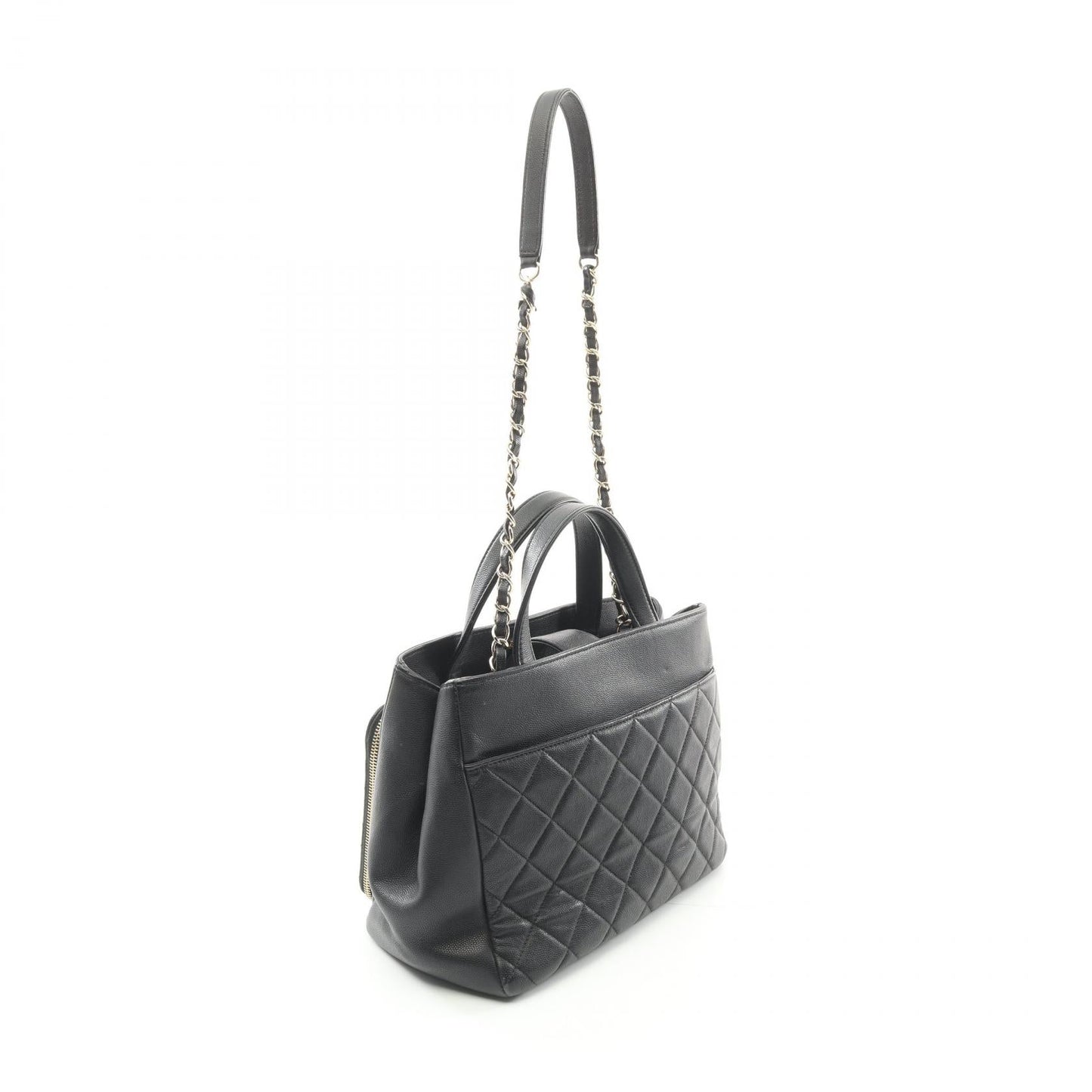 Chanel Business Affinity Caviar Shoulder Bag