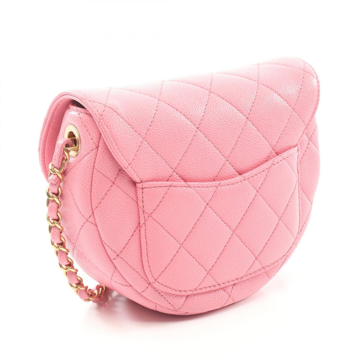 Chanel MatelassÃ© Caviar Skin Messenger Bag