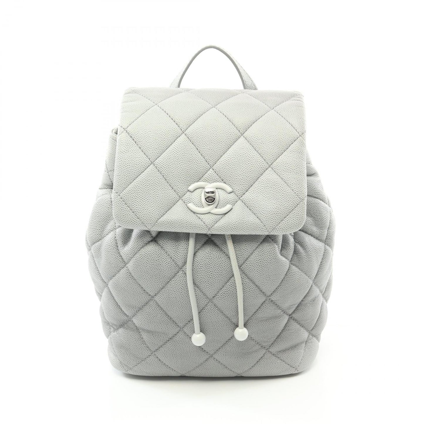 Chanel MatelassÃ© Grained Calfskin Backpack