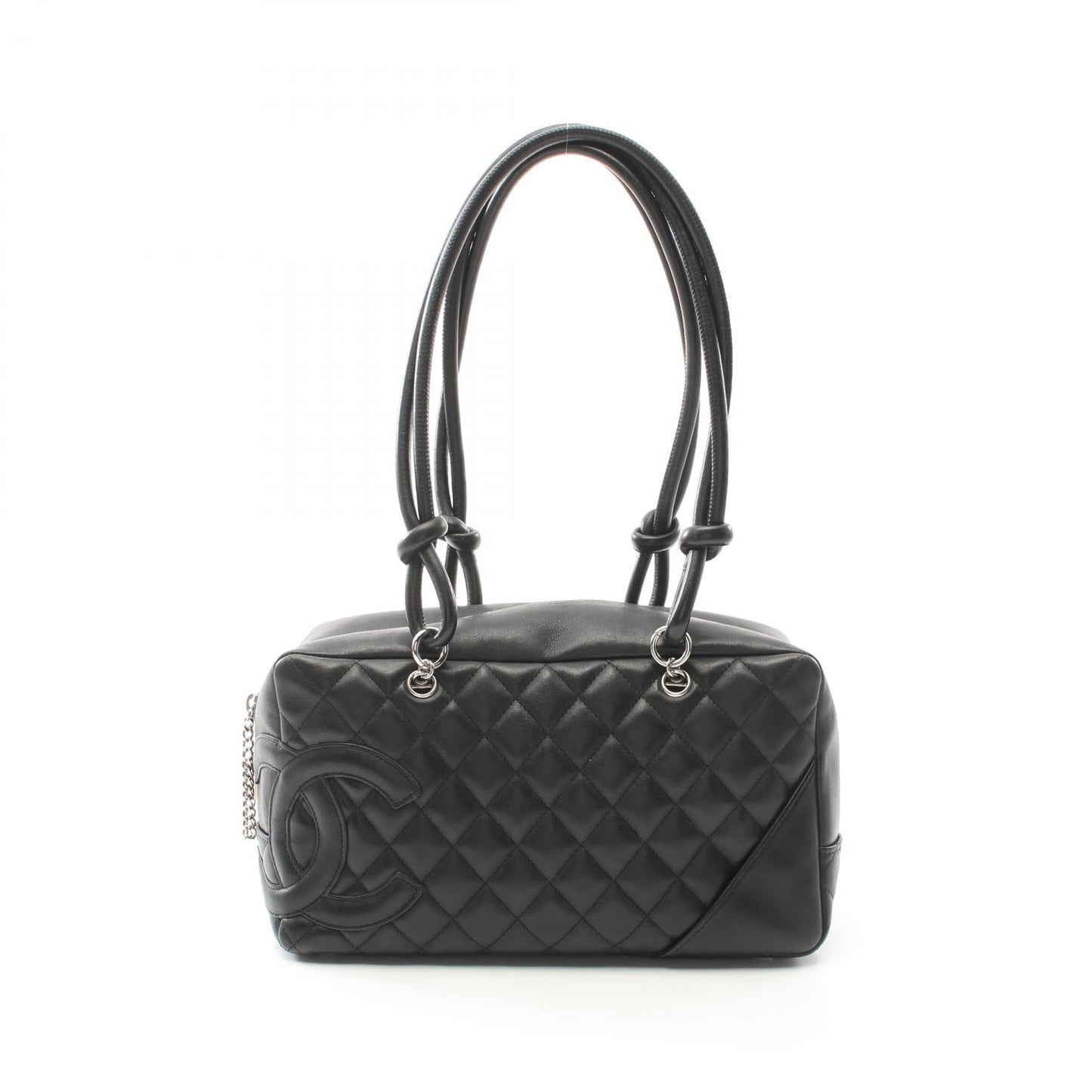 Chanel Cambon Line Leather 2way Shoulder Bag