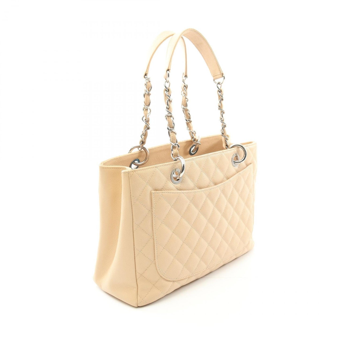 Chanel Matelasse Grained Calfskin Tote Bag