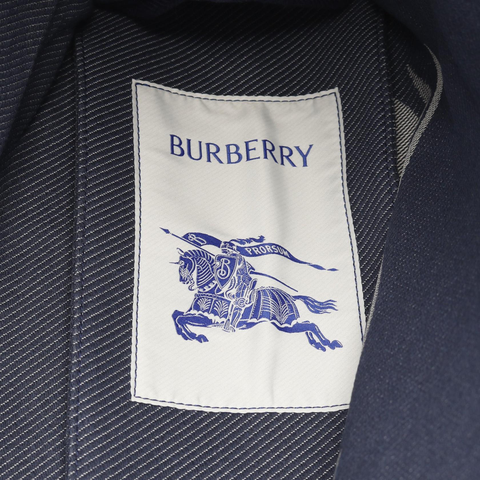 Burberry EKD XL SQUARE TOTE Canvas Tote Bag