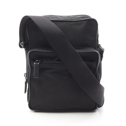 Prada VIAGGIO Nylon Saffiano Leather Shoulder Bag