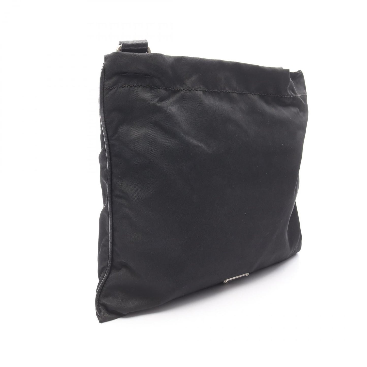 Prada Nylon Leather Shoulder Bag