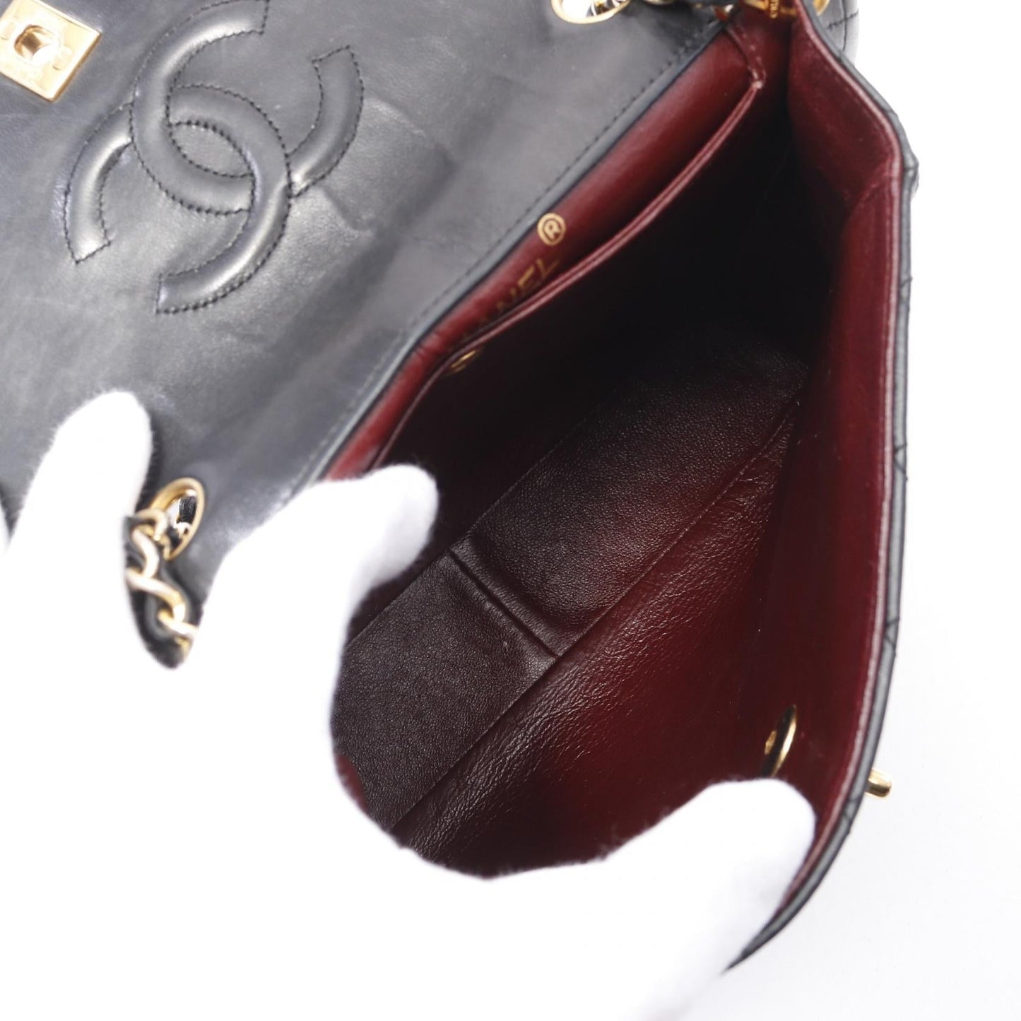 Chanel Matelasse Lambskin Shoulder Bag